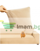 Калъф за ъглов диван еластичен 145 - 185 см